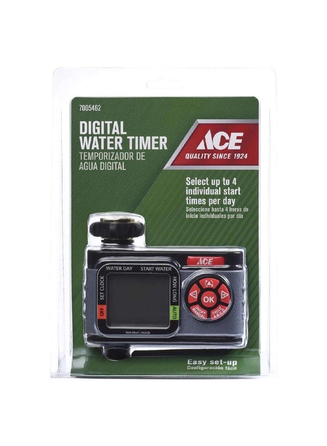 آيس 7005462 مؤقت رقمي للمياه قابل للبرمجة بمنطقة زمنية واحدة سهل التركيب متعدد الألوان 2.2 x 5.11 x 5.43 سم - Image 1