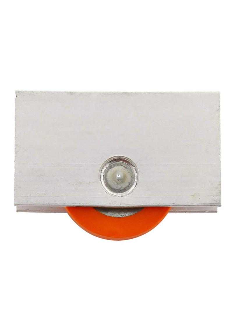 ROBUSTLINE Robustline Sliding Wheel Orange Nylon Roller, Made in Taiwan  - Image 1