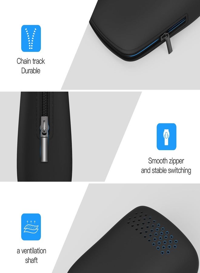 AWINNER Compatible for Shokz Case,Silicone Carrying Case Compatible for Aftershokz Aeropex AS800,Shokz OpenRun Pro,OpenSwim,OpenSwim Pro,OpenRun,OpenRun Mini,OpenComm Bone Conduction Headphones - Image 4