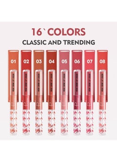 High Shine Lip Gloss with Clear Fixed Color Lip Oil, Up to 12 Hours Long Lasting Dual Ended Liquid Lipstick, Lightweight and Non Sticky, 2ml (01) - pzsku/Z9C272F1F02605828EF19Z/45/_/1739779545/5b762d60-7726-4942-b178-31e8b68a1389