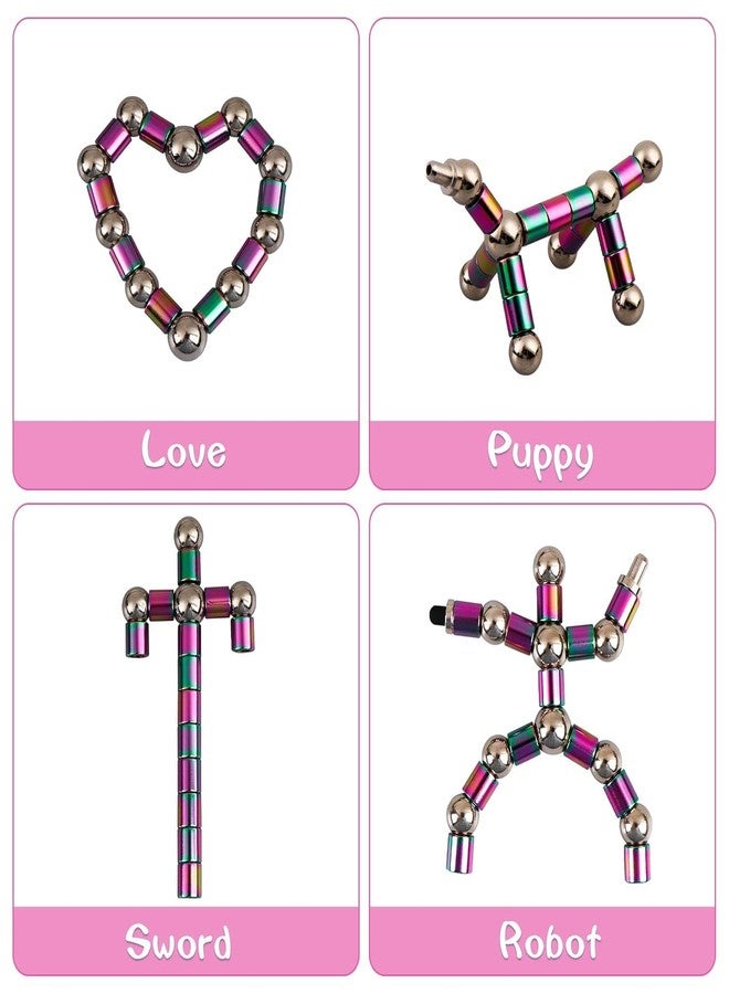 TENDULA قلم مغناطيسي من تندولا، قلم حبر جاف مغناطيسي متعدد الوظائف للكتابة الإبداعية، قلم معدني مغناطيسي لتخفيف الضغط، أفضل هدية للأطفال من 8 إلى 12 عامًا، لعبة مبتكرة هدية للأطفال - Image 5