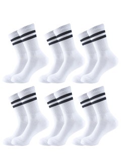 SAM SOCKS Sam socks set of 6 half towel sport sock Women white  - Image 1