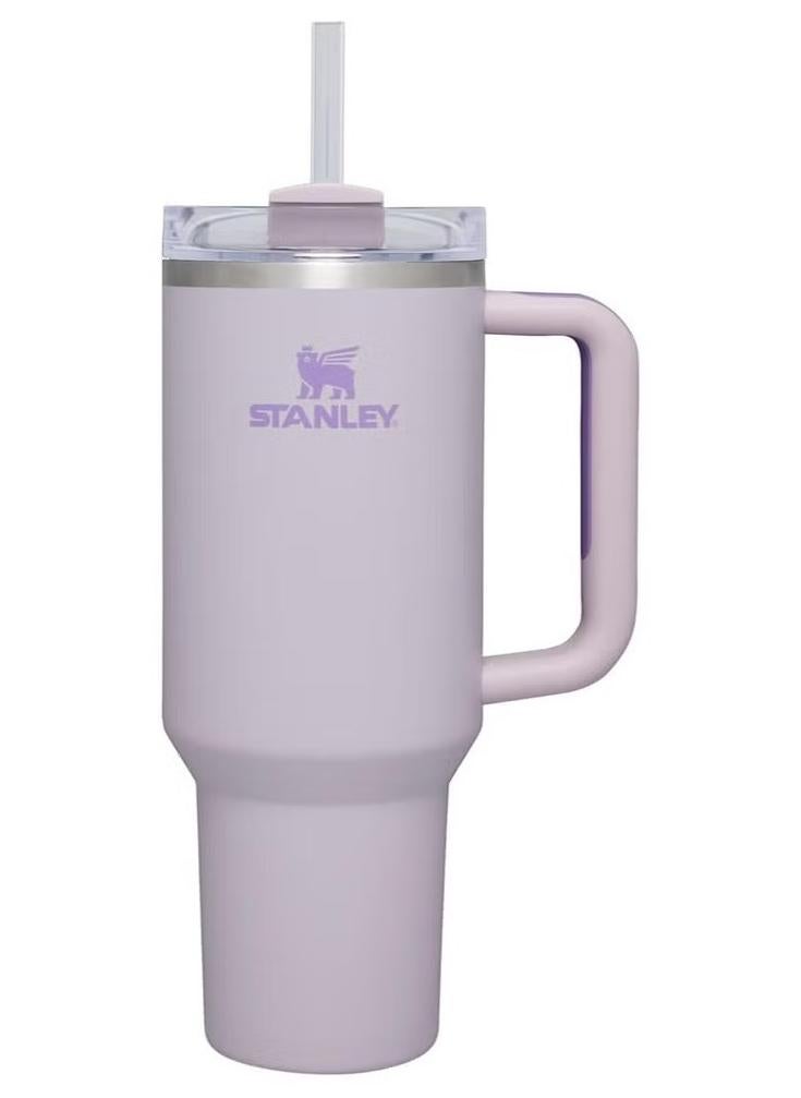 Stanley Quencher H2.0 Flow State  Orchid Stainless Steel Vacuum Insulated Tumbler with Lid and Straw for Water, Iced Tea or Coffee, Smoothie and More, 40 oz - Image 1
