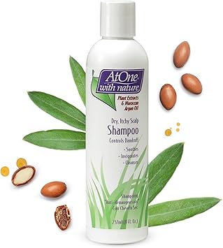 AtOne Shampoo Plant Extracts Moroccan Argan Oil for Dry Itchy Scalp 473ml - Image 1