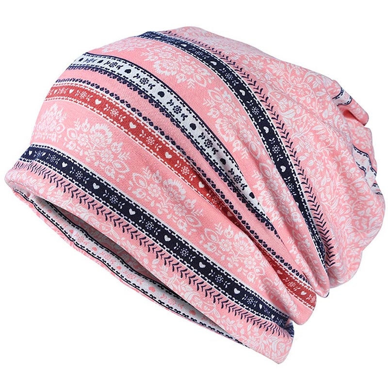 Qunson 4 Pack Womens Baggy Slouchy Beanie Chemo Hat Cap Cancer Headwear - Image 2