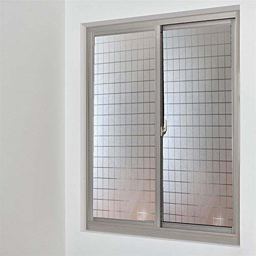 ELTON 3D Vinyl Privacy Heat Control Anti Uv Self Adhesive Decorative Square Film For Bathroom Door Window (Flowery Mist, 24 X 144 Inches) Silver - Image 2