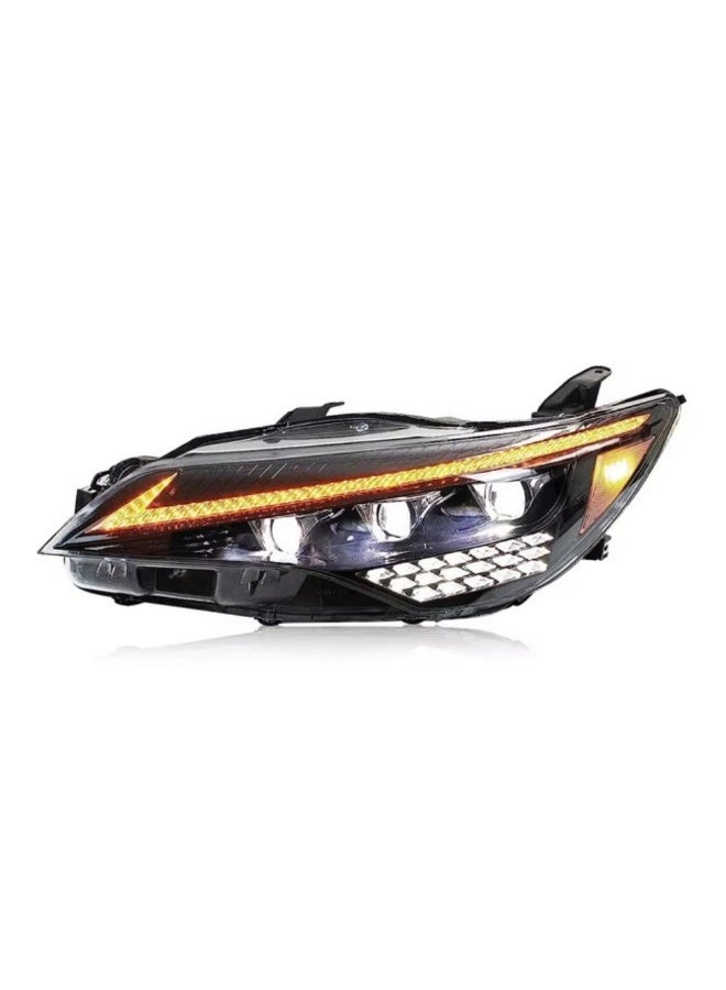Toyota Camry 2015–2017 LED 3-Lens Headlights with Sequential Turn Signal – Front Headlamp Upgrade Set (Left & Right Pair) - Image 4