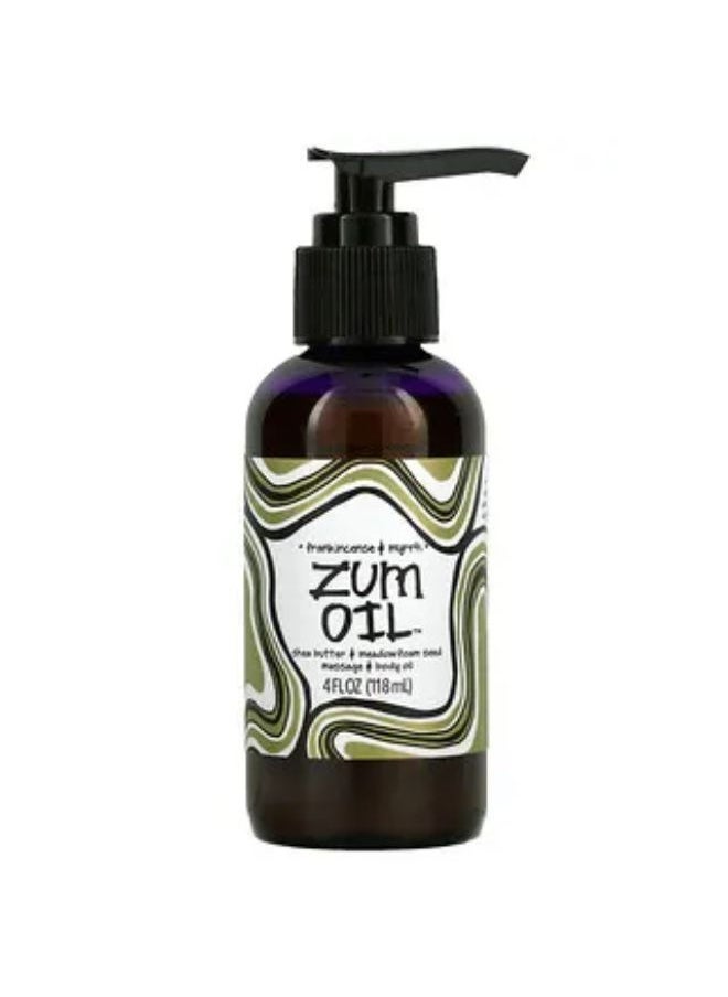 ZUM ZUM Zum Oil Frankincense and Myrrh 4 fl oz 118 ml 
