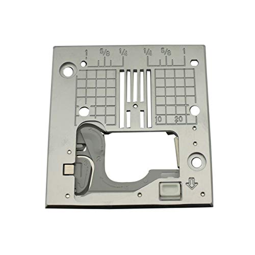 Juki Straight Stitch Needle Plate #400-80968 - HZL-F HZL-G Series Sewing Machine - Image 1