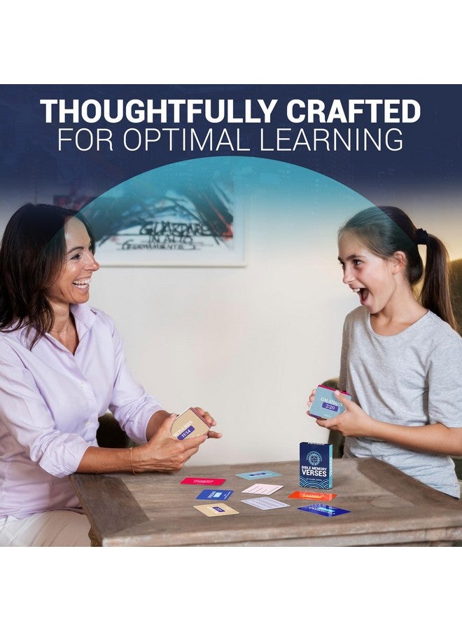 Briston 52-Week Bible Memory Verse Flash Cards - Year-Round Weekly Scripture - Multi-Translation Old & New Testament: Esv, Nlt, Niv, Kjv - Individual Or Group Study - Inspirational Guidance & Goals - Image 5