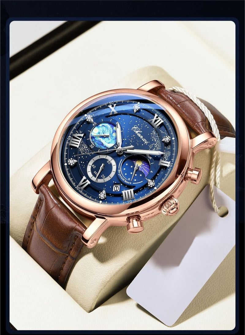 Loquat CHENXI Fashion Men's Quartz Watch - Image 3