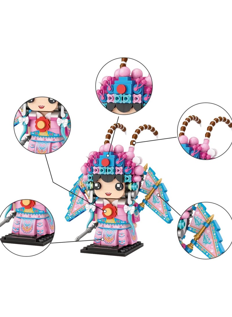 385pcs Daomadan, Opera Model Set Creative Diy Simulation Collection Building Assembly Toys Children Adult Home Decoration - Image 4