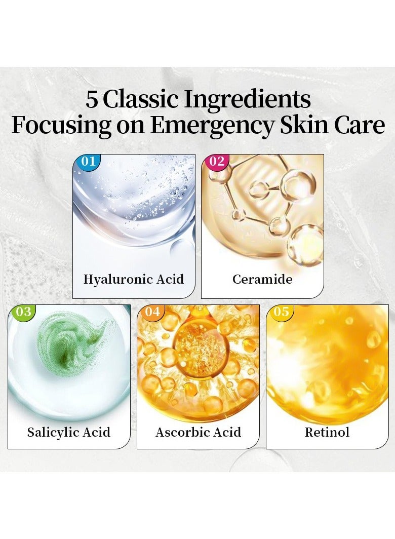 Kormesic 5pcs حمض الساليسيليك قناع الوجه 25ml - Image 3