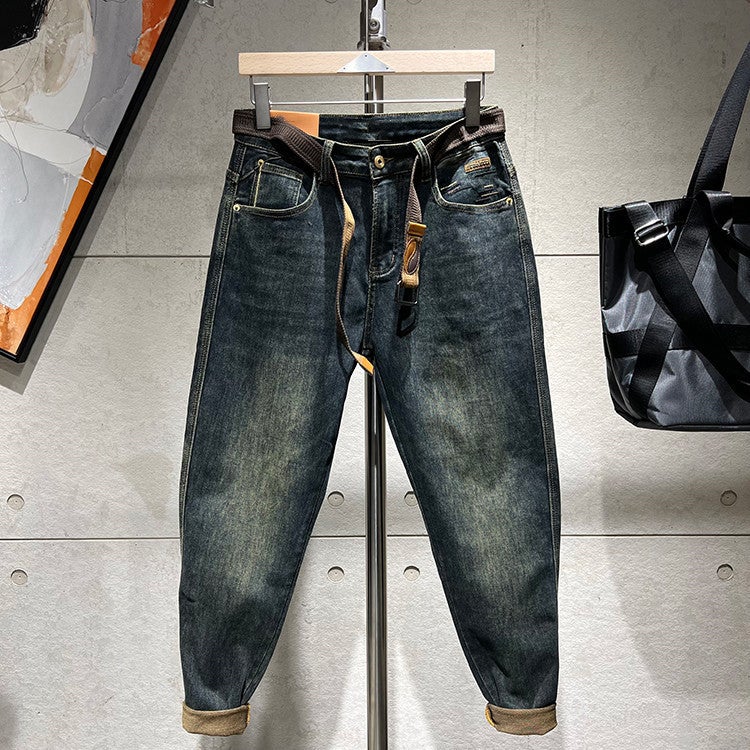 Unisex Casual Daily Denim Jeans - Image 1