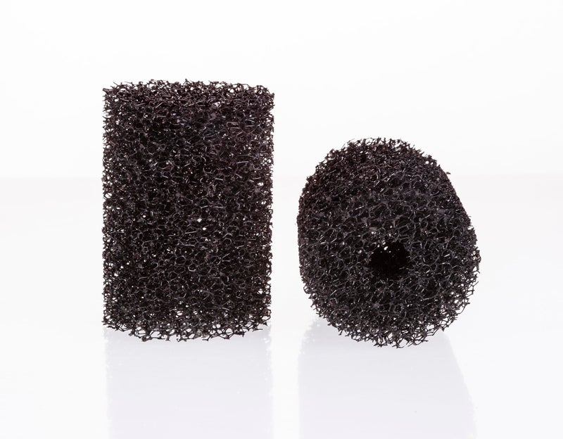 UNEAK 2-Pack Medium Premium Pre Filter Sponge Aquarium Intake High-Porosity Foam Roll Fish Tank Shrimp Beta Baby Fish Replacement Foam Cover Filtration Freshwater Saltwater 5-20 Gallons Easy to Clean - Image 1