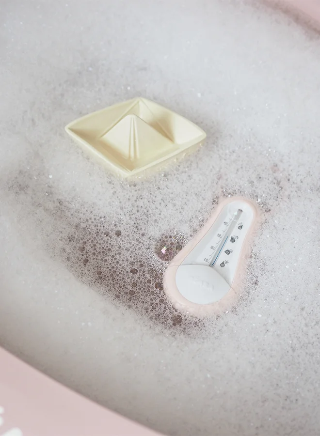 BEABA Bath Thermometer - Old Pink
