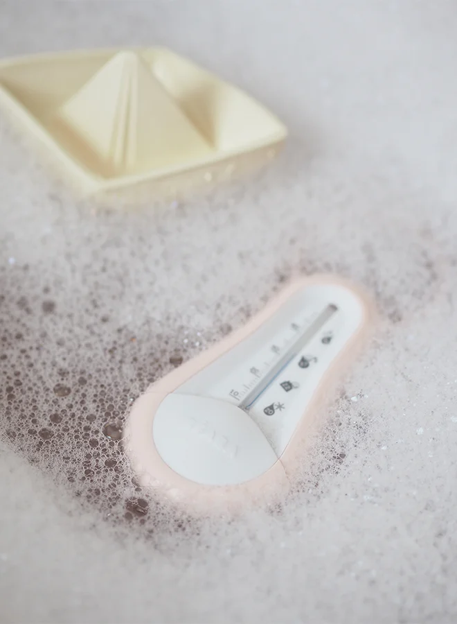 BEABA Bath Thermometer - Old Pink