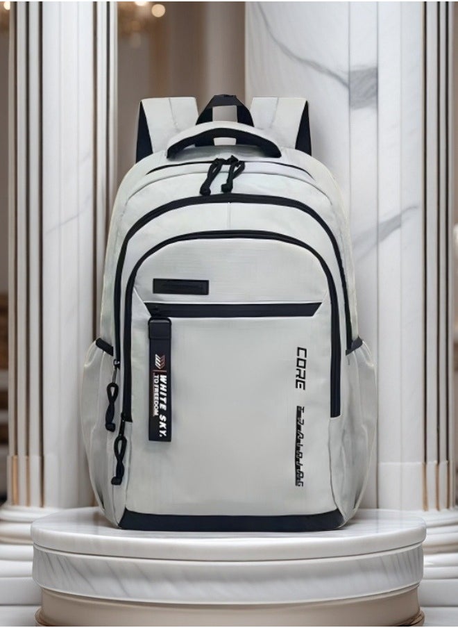 Core Fashionable Unisex Series Student Backpacks, Laptop Backpacks, Ergonomic Backpacks, Large Capacity Backpacks, Durable Backpacks, Adjustable Shoulder Strap Backpacks, Minimalist Aesthetic Student Backpacks.  - Image 1