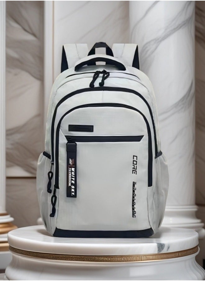 Core Fashionable Unisex Series Student Backpacks, Laptop Backpacks, Ergonomic Backpacks, Large Capacity Backpacks, Durable Backpacks, Adjustable Shoulder Strap Backpacks, Minimalist Aesthetic Student Backpacks.  - Image 3