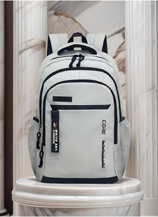 Core Fashionable Unisex Series Student Backpacks, Laptop Backpacks, Ergonomic Backpacks, Large Capacity Backpacks, Durable Backpacks, Adjustable Shoulder Strap Backpacks, Minimalist Aesthetic Student Backpacks.  - Image 4