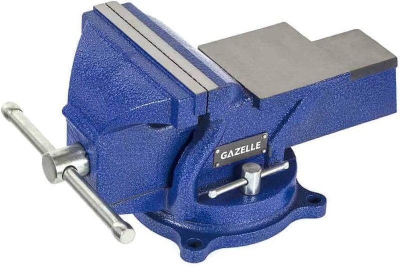 Gazelle 4 Inch Bench Vise with Swivel Anvil