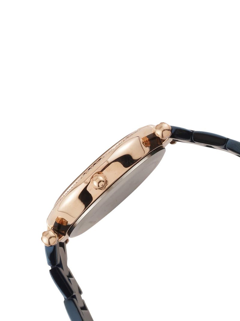 DANIEL KLEIN Analog Blue Dial Women's Watch-DK11138-3 - Image 4