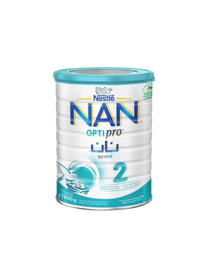 نان - نان اوبتي برو حليب أطفال (2) 1800 جم - Image 1