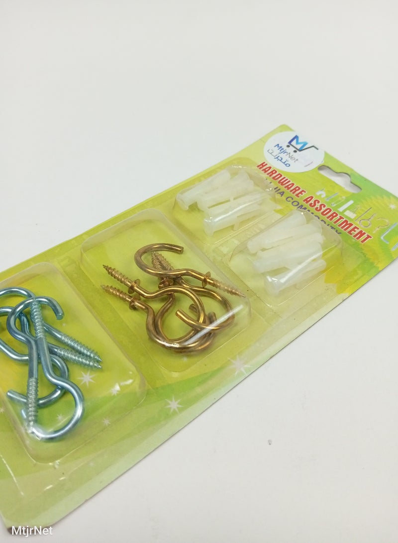 Aribas Wall Hanger Screw And Plug Set For Hanging - Image 5