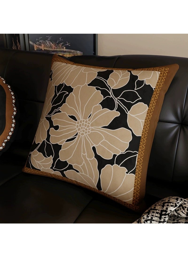 Double sided pattern Cushion Covers Set of 3, Throw Pillow Cover（45cm x 45cm） - Image 2