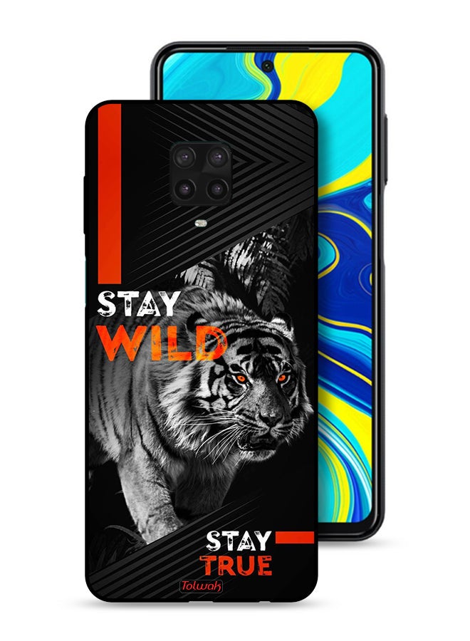 Tolwak Xiaomi Redmi Note 9S Protective Case Cover Stay Wild Stay True  - Image 1