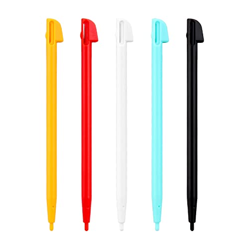 OSTENT Plastic Color Touch Stylus Pen for Nintendo Wii U Gamepad Pack of 5 - Image 1