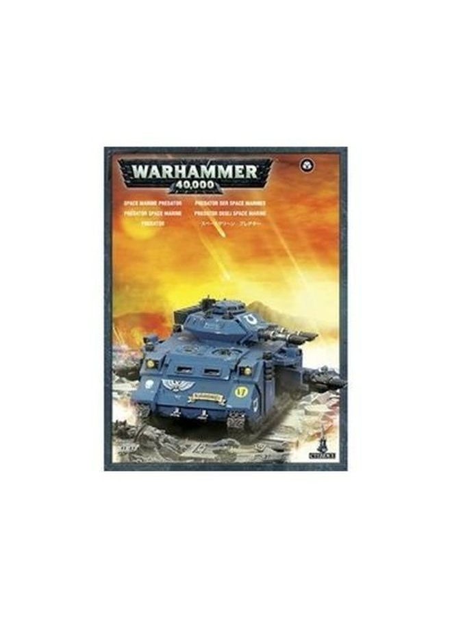 Games Workshop صندوق دبابة Space Marines Predator Warhammer 40K من إنتاج  - Image 1