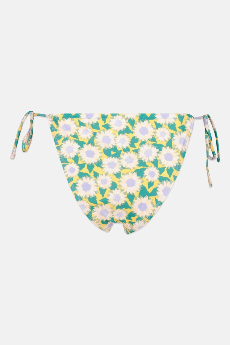 Lefties Women Floral Print Bikini Bottom, Multicolor  - Image 2