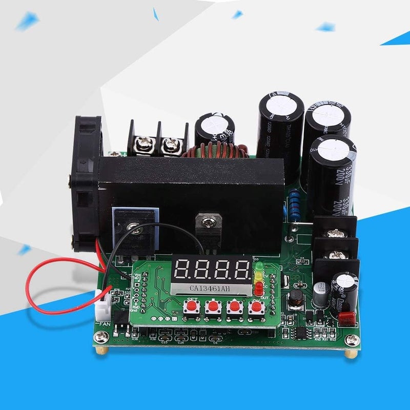 klarako 900W DC Step Up Module, High Precise Control Boost Converter Adjustable DC Input 8-60V and Output 10V-120V Voltage Module with LED Display - Image 3