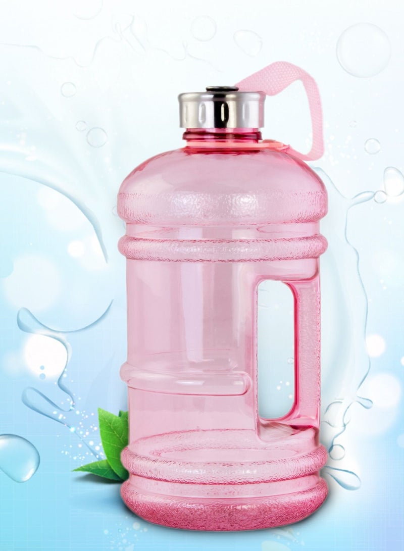 Home 2.2L Water Bottle 75oz Half Gallon Capacity Leakproof BPA Free Odorless Material Solid Jug Daily Hydration Gym Fitness Athletic Gear Sports Water Bottle for Camping Hiking Outdoor - Image 1