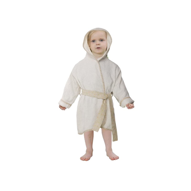 NATUZ Store Kids Bathrobe Hooded Cover up Cotton Towel Soft Touch Baby Robe 3-5T Absorbent Toddler Gown Bath Robe Boy Child Unisex Sleepwear Homewear Beach Pool Robe Pajamas Long Sleeve - Image 5