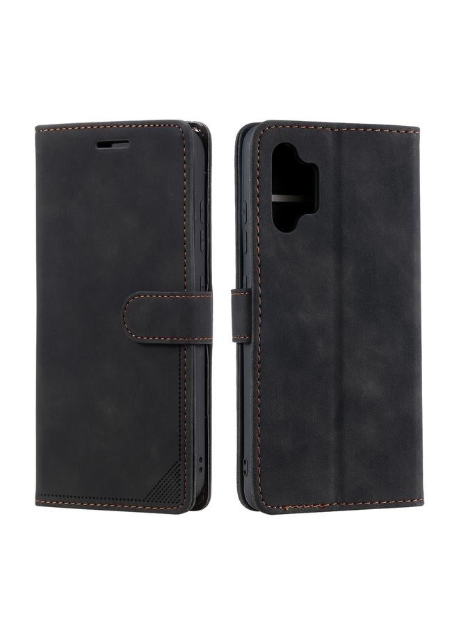S-TOP Case For Samsung Galaxy A32 4G Skin Feel Anti-theft Brush Horizontal Flip Leather Phone Case - Image 2