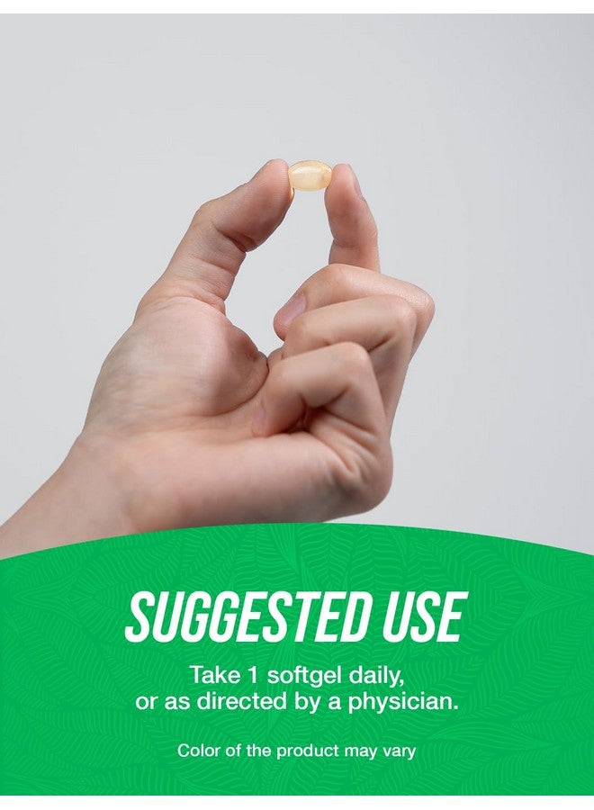 BulkSupplements.com Peppermint Oil Softgels - Peppermint Supplement, Peppermint Oil Pills, Peppermint Oil Capsules 50mg - Gluten Free, 1 Softgel per Serving, 365 Count (Pack of 1) - Image 4