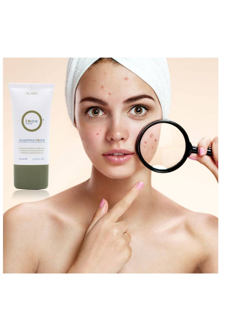 Ioox Anagras Facial Cream Oil-Free Moisturizer 50ml - Image 2