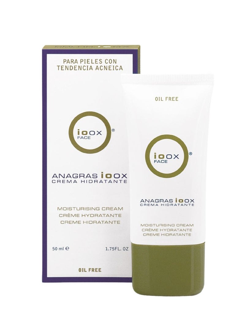 Ioox Anagras Facial Cream Oil-Free Moisturizer 50ml - Image 3