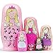 GRPSKCOS Nesting Dolls Valentines Day Gifts for Kids Birthday Cute Angel Girls Stacking Russian Matryoshka Dolls Toys Set of 502 Angel - Image 2