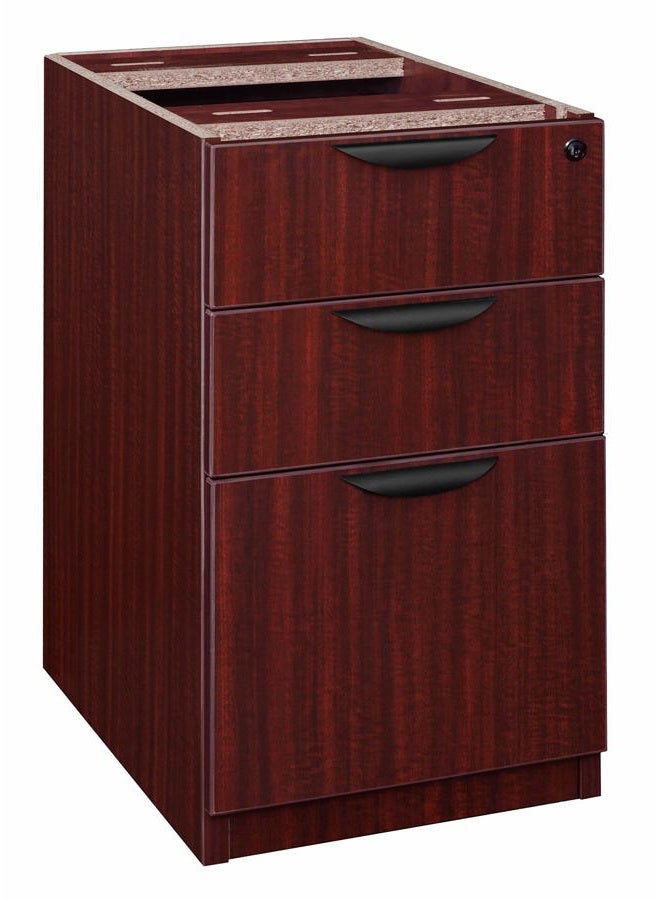 Regency Pedestal Legacy Box File, Mahogany - Image 1