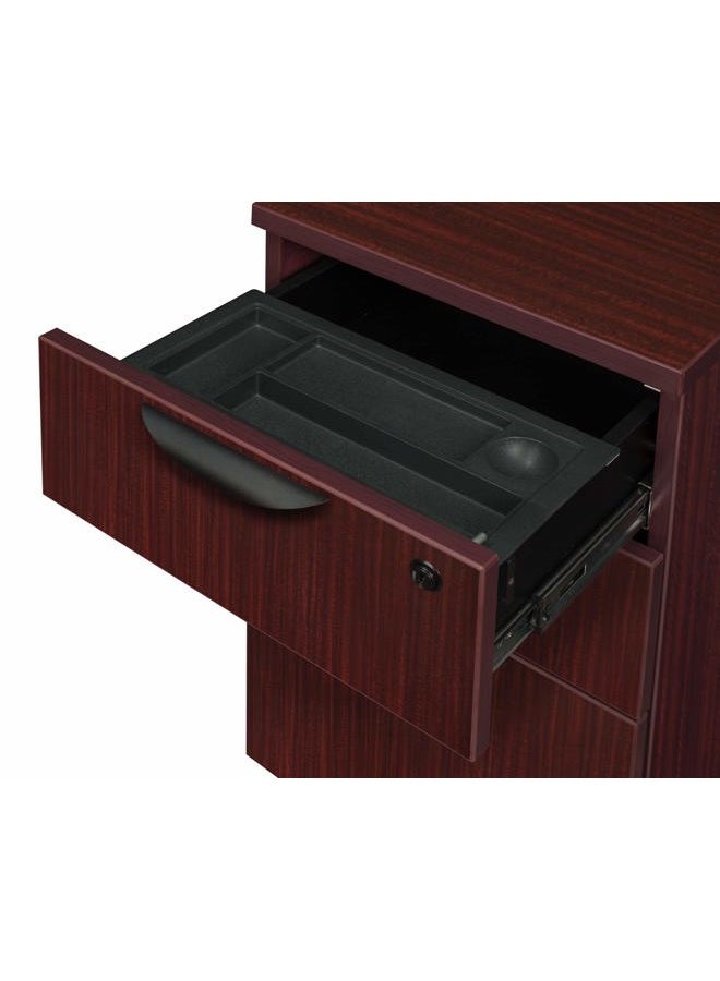 Regency Pedestal Legacy Box File, Mahogany - Image 4