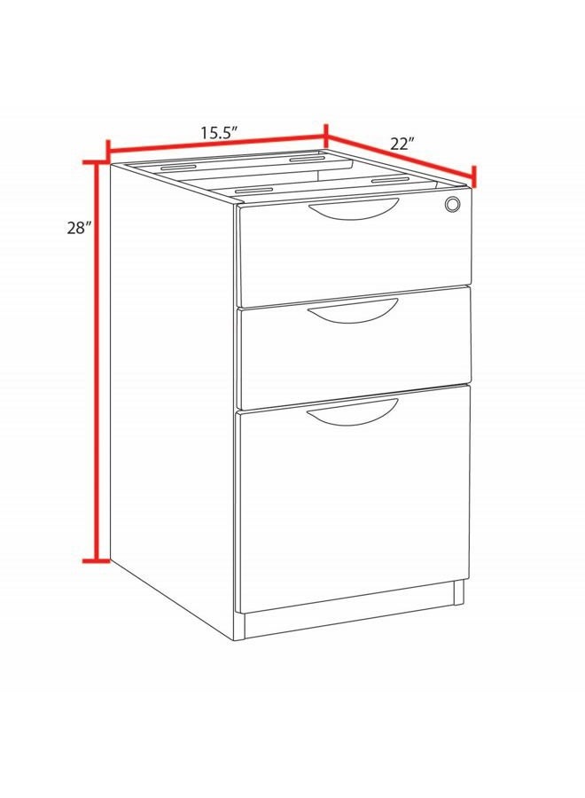 Regency Pedestal Legacy Box File, Mahogany - Image 3