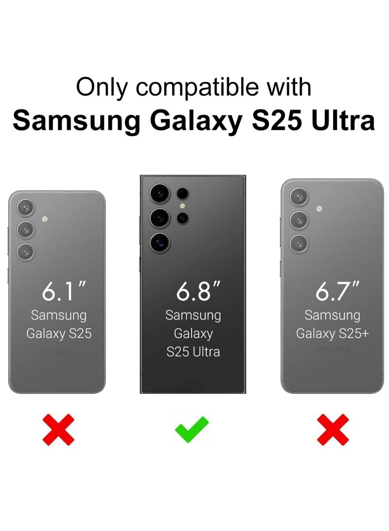 DUSALA Samsung S25 Ultra Magsafe Case Cover Support Wireless Charging Shockproof Slim Fit Galaxy S25 Ultra Cover Lightweight Scratch-Resistant Protective Case for Samsung Galaxy S25 Ultra 6.8" Clear - Image 2