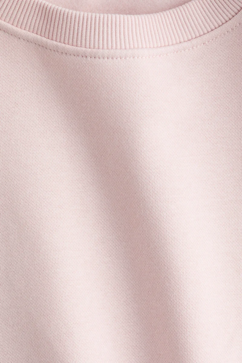 اتش اند ام سويت شيرت بقبة كرو من القطن السميك