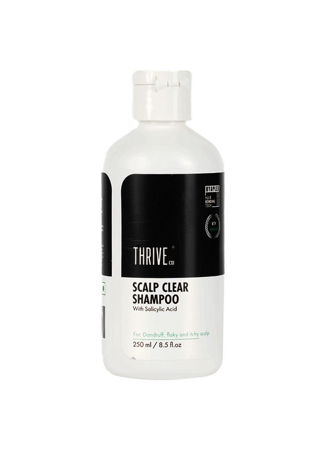 THRIVECO Scalp Clear Shampoo For Dandruff Control | Daily Use Shampoo With Zenscalpin™, Hyaplex™, Salicylic Acid | For Dandruff, Flaky & Itchy Scalp | For Men & Women | 250Ml