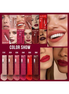 LuckNest 6 Colors Matte Liquid Lipstick Set, Velvet Smooth Nude Lip Gloss, Waterproof Moisturizing Long Lasting Highly Pigmented Matte Lip Stain Makeup Gift Kit for Women  - Image 3