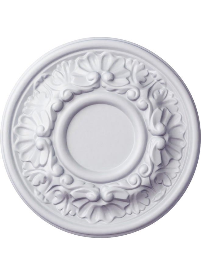 Ekena Millwork CM07OD Odessa Ceiling Medallion, 7 1/2"OD x 1 1/8"P (Fits Canopies up to 2 1/2"), Primed - Image 1