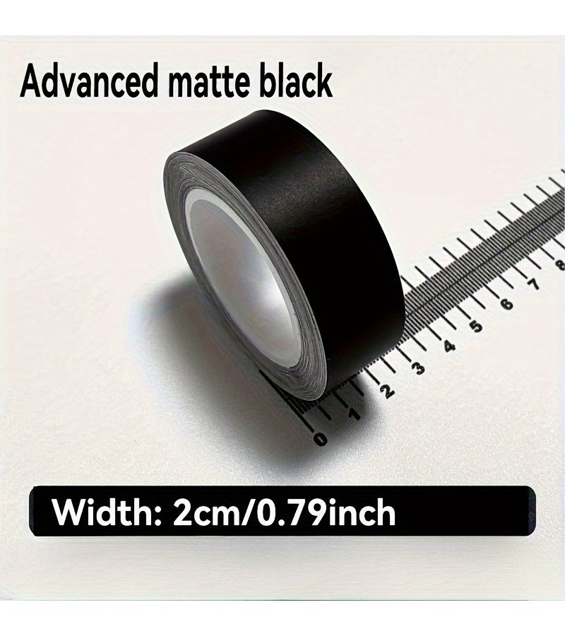 Matte Color PVC Car Paint Protection Film Roll DIY Self Adhesive Vinyl Wrap Guard Strip 1pc - Image 1